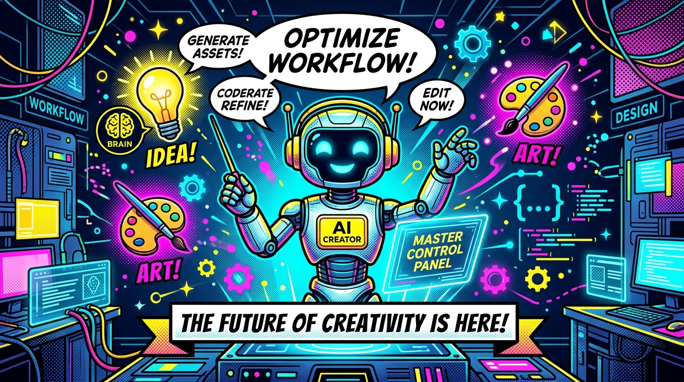 AI Masterclass Pop Art Hero